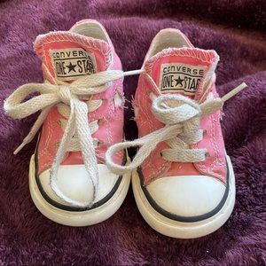 Pink Baby Converse One Star